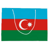 Vlag van Azerbeidzjan Groot Cadeauzakje (Achterkant)