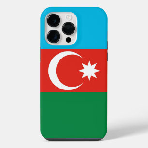 Vlag van Azerbeidzjan iPhone 14 Pro Max Hoesje