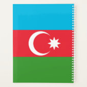 Vlag van Azerbeidzjan Planner (Achterkant)
