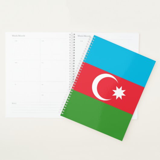 Vlag van Azerbeidzjan Planner (Display)