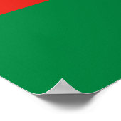 Vlag van Azerbeidzjan Poster (Hoek)