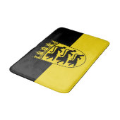 Vlag van Baden-Württemberg Bathroom Mat (Gekanteld)