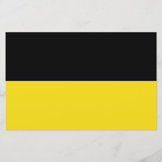 Vlag van Baden Württemberg (Duitse staat) Briefpapier (Voorkant)