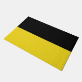 Vlag van Baden Württemberg (Duitse staat) Deurmat (Schuin)