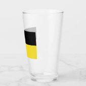 Vlag van Baden Württemberg (Duitse staat) Glas (Links)
