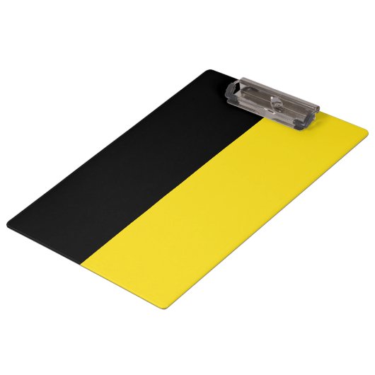 Vlag van Baden Württemberg (Duitse staat) Klembord (Gekanteld)