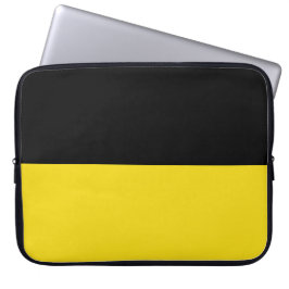 Vlag van Baden Württemberg (Duitse staat) Laptop Sleeve