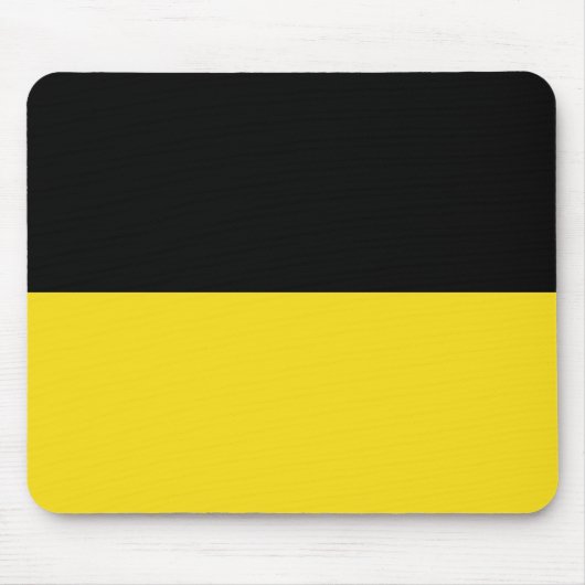 Vlag van Baden Württemberg (Duitse staat) Muismat (Voorkant)