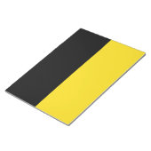 Vlag van Baden Württemberg (Duitse staat) Notitieblok (Schuin)