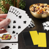 Vlag van Baden Württemberg (Duitse staat) Pokerkaarten (Insitu)