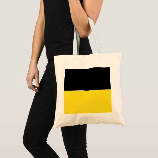Vlag van Baden Württemberg (Duitse staat) Tote Bag (Voorkant (product))