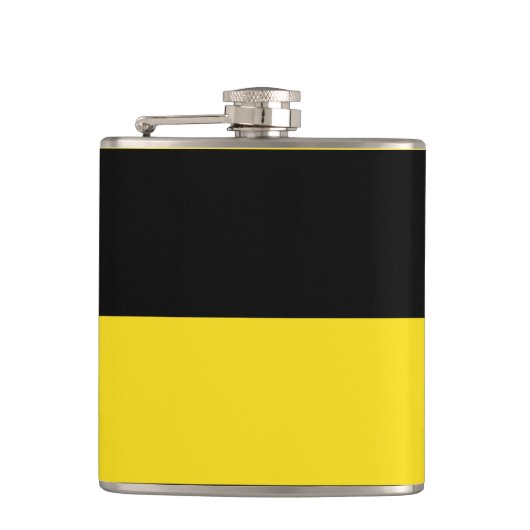Vlag van Baden-Württemberg Flask Heupfles (Voorkant)