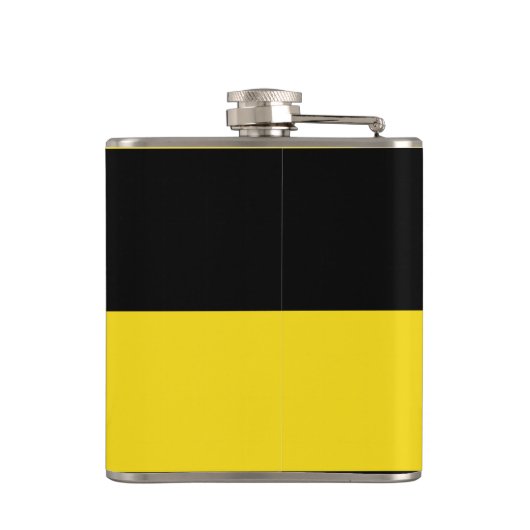 Vlag van Baden-Württemberg Flask Heupfles (Achterkant)