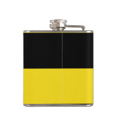 Vlag van Baden-Württemberg Hip Flask Heupfles (Achterkant)