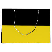 Vlag van Baden-Württemberg Large Gift Bag Groot Cadeauzakje (Voorkant)
