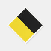 Vlag van Baden-Württemberg Napkins Servet (Hoek)