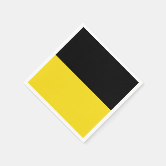 Vlag van Baden-Württemberg Napkins Servet (Hoek)