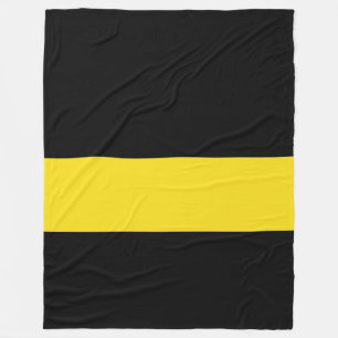 Vlag van Baden-Württemberg op de rugleuning Fleece Deken