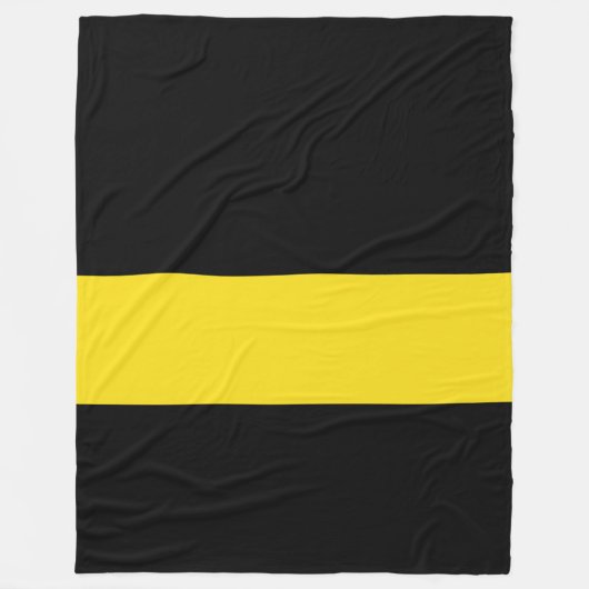 Vlag van Baden-Württemberg op de rugleuning Fleece Deken (Voorkant)