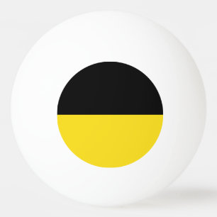 Vlag van Baden-Württemberg Ping Pong Ball