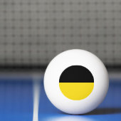 Vlag van Baden-Württemberg Ping Pong Ball (Net)