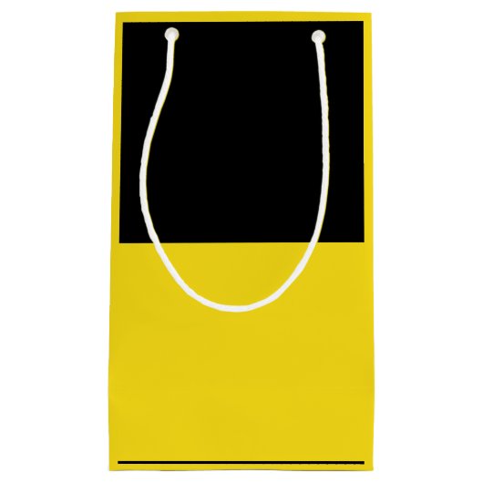 Vlag van Baden-Württemberg Small Gift Bag Klein Cadeauzakje (Voorkant)