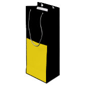 Vlag van Baden-Württemberg Wine Gift Bag Wijn Cadeautas (Achterkant Gekanteld)