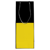 Vlag van Baden-Württemberg Wine Gift Bag Wijn Cadeautas (Achterkant)