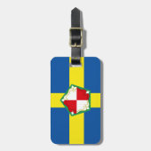 Vlag van Bagagelabel van Pembrokeshire (Voorkant verticaal)