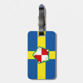 Vlag van Bagagelabel van Pembrokeshire (Achterkant verticaal)