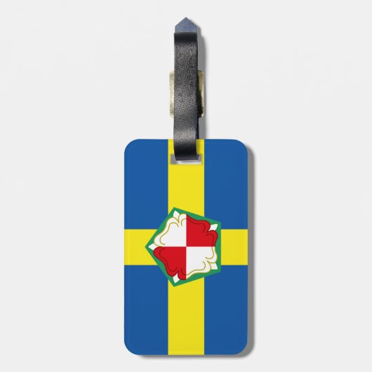 Vlag van Bagagelabel van Pembrokeshire (Achterkant verticaal)