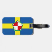 Vlag van Bagagelabel van Pembrokeshire (Achterkant horizontaal)