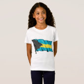 Vlag van Bahama's T-shirt (Voorkant volledig)
