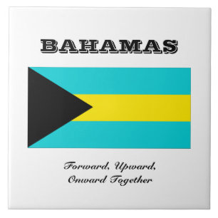 Vlag van Bahama's Tegeltje