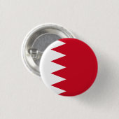 Vlag van Bahrein Ronde Button 3,2 Cm (Voorkant /achterkant)