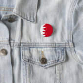 Vlag van Bahrein Ronde Button 3,2 Cm (In situ)