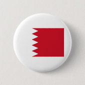vlag van bahrein ronde button 5,7 cm (Voorkant)
