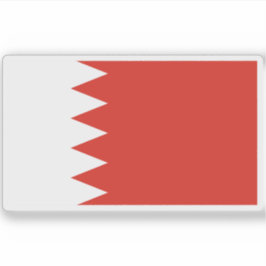 Vlag van Bahrein Sticker