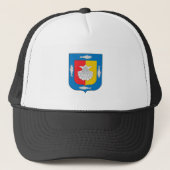 Vlag van Baja California Sur Trucker Pet (Voorkant)