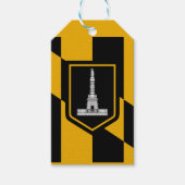 Vlag van Baltimore Cadeaulabel (Voorkant)