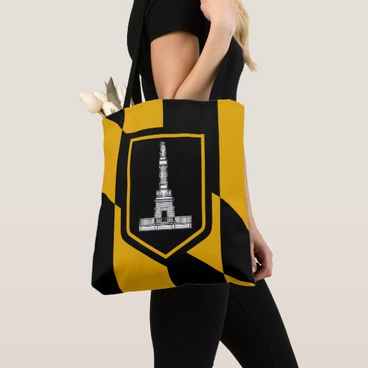 Vlag van Baltimore, Canvas tas van Maryland (Dichtbij)
