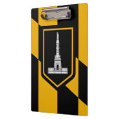 Vlag van Baltimore, klembord van Maryland (Links)