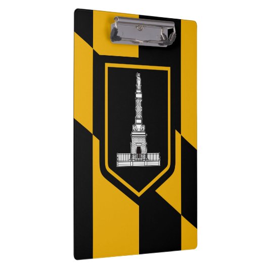 Vlag van Baltimore, klembord van Maryland (Rechts)