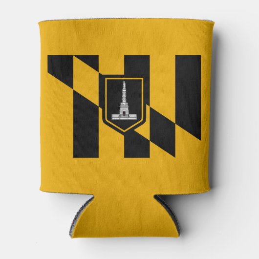Vlag van Baltimore Koelbox Blikjeskoeler (Voorkant)