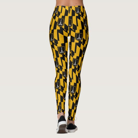 Vlag van Baltimore Leggings (Achterkant)