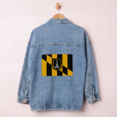 Vlag van Baltimore, Maryland Denim Jacket (Hangar)