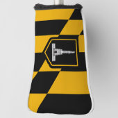 Vlag van Baltimore, Maryland Golf Head Hoesje Golfheadcover (Draai 90)