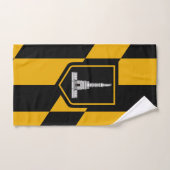 Vlag van Baltimore, Maryland Hand Towel Handdoek (Handdoek)