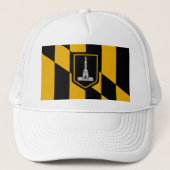 Vlag van Baltimore, Maryland Headsweats Pet (Voorkant)