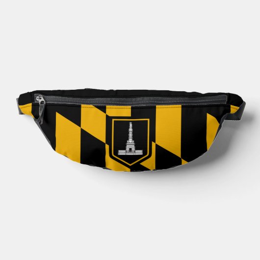Vlag van Baltimore, Maryland Heuptasje (Liggend)